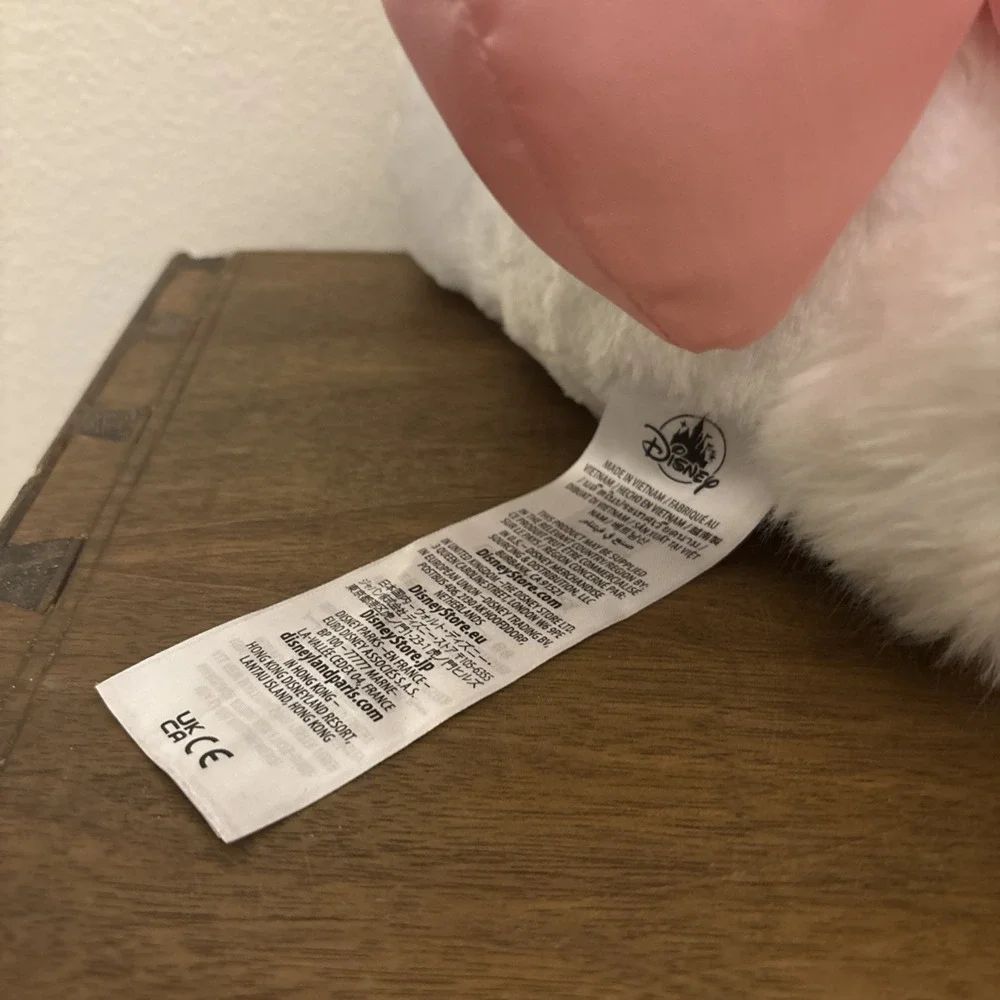 Disney Parks Marie Aristocats Big Feet Paws Plush 14